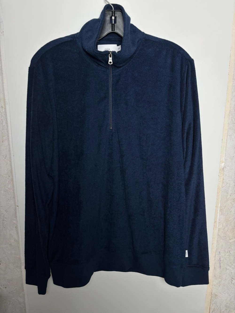 Onia‎ quarter zip sweatshirt sz M